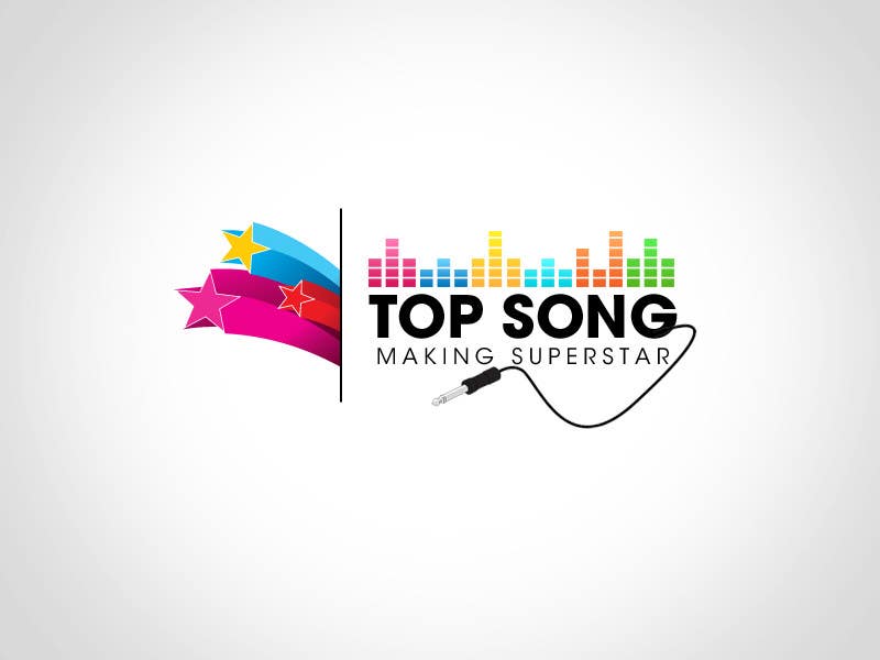 Bài tham dự cuộc thi #17 cho                                                 Re-Design a Logo for TOP SONG MUSICAL REALITY SHOW
                                            