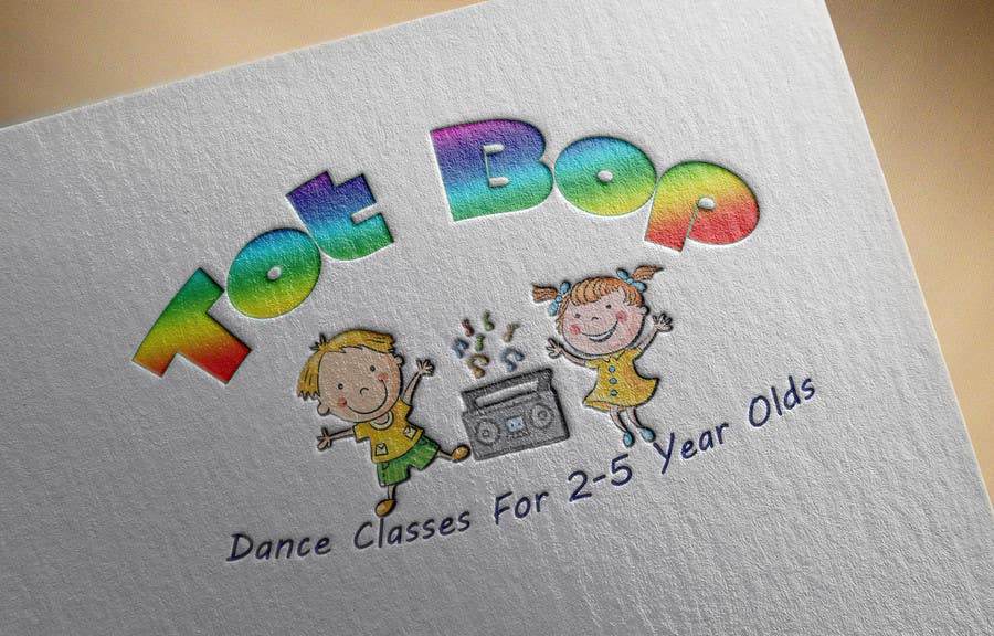 #19. pályamű a(z)                                                  Logo design for 'Tot Bop'; dance classes for children aged 2-5.
                                             versenyre