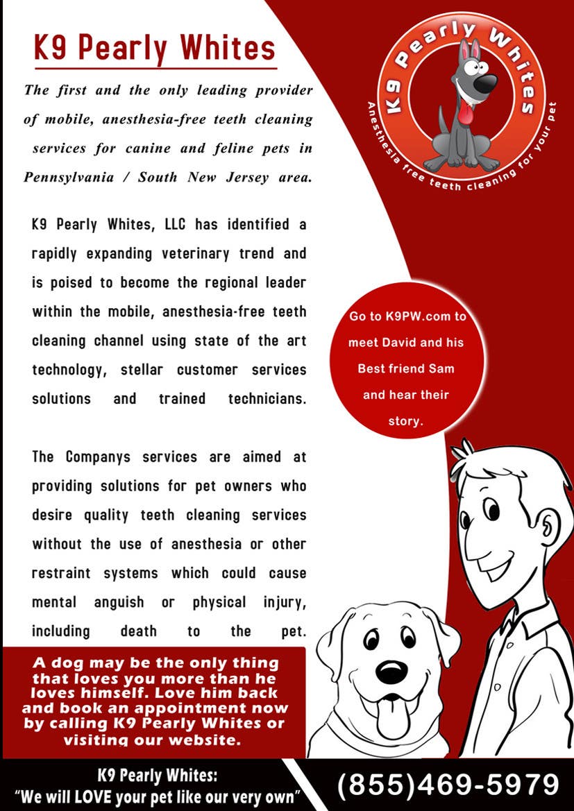 Contest Entry #30 for                                                 Flyer Design for K9 Pearly Whites [K9PW.com]
                                            