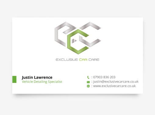 Bài tham dự cuộc thi #37 cho                                                 Design some Business Cards for Exclusive Car Care
                                            