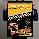  Advertisement Design for this will be a poster for a taxi cab app için Graphic Design31 No.lu Yarışma Girdisi