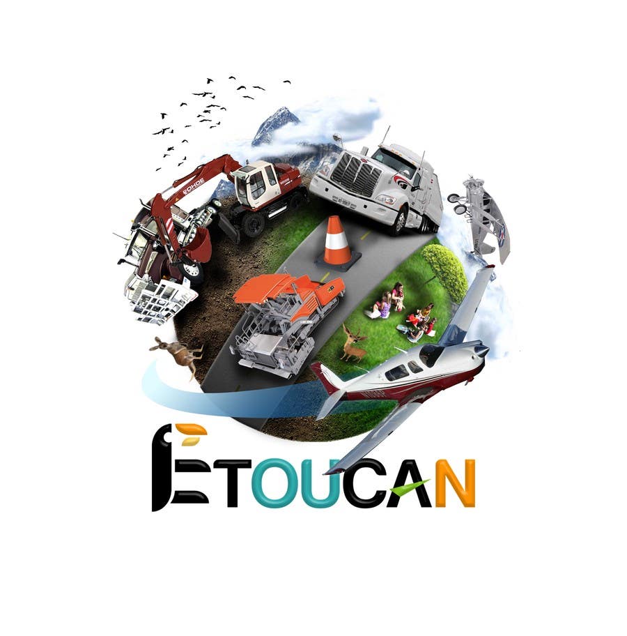 Proposition n°19 du concours                                                 Design a Logo for my website (www.etoucan.com)
                                            