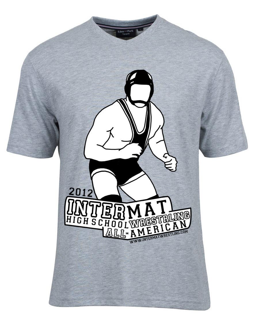 Intrarea #19 pentru concursul „                                                T-shirt Design for InterMatWrestle.com
                                            ”