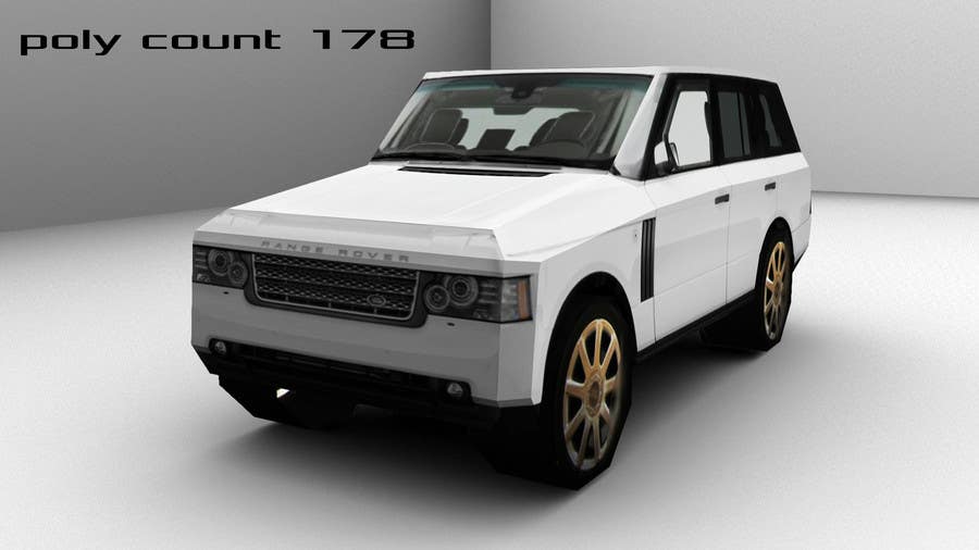 Kilpailutyö #20 kilpailussa                                                 3D - Low poly Car model
                                            