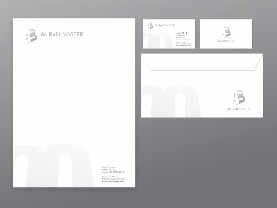 Proposition n°56 du concours                                                 Design a Logo and Stationary for 'As Built Master'
                                            