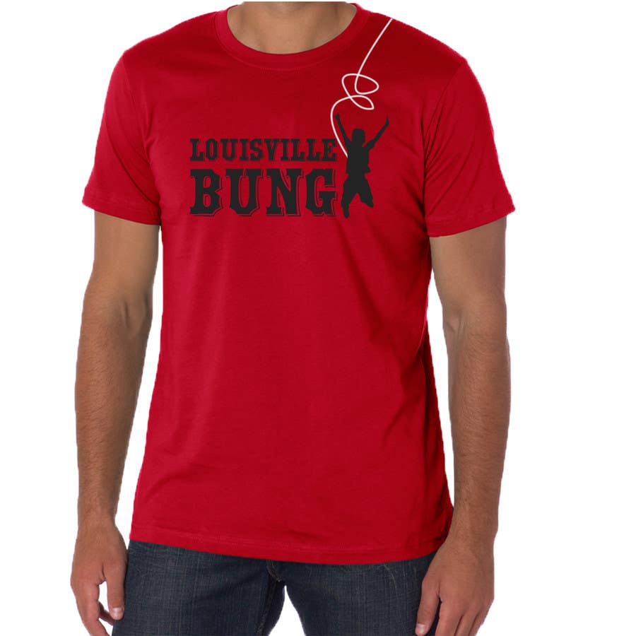 Penyertaan Peraduan #29 untuk                                                 Design a T-Shirt for "Louisville Bungy"
                                            