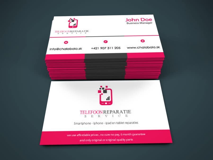 Contest Entry #33 for                                                 Businescards for phone and tablet repair
                                            