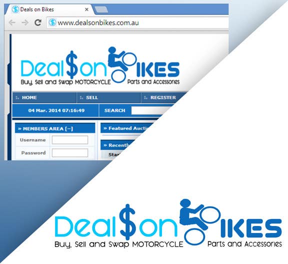 Proposition n°17 du concours                                                 Design a Logo for Deals On Bikes Online Auction Website
                                            