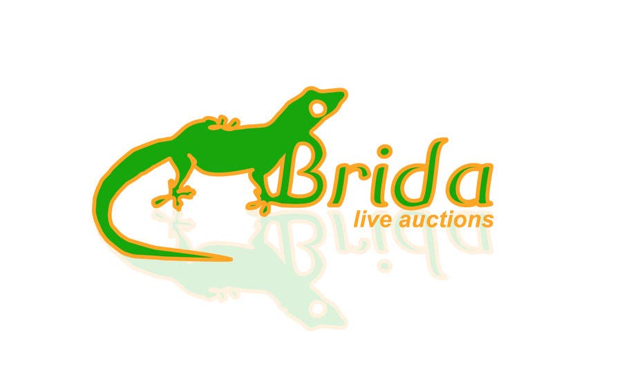 Kilpailutyö #79 kilpailussa                                                 Logo Design for Brida (Gecko)
                                            