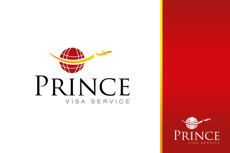 Intrarea #11 pentru concursul „                                                Logo Design for Prince Visa Service
                                            ”