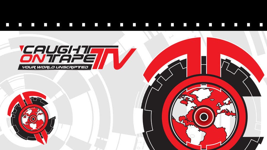 Kilpailutyö #1298 kilpailussa                                                 Design a Logo for Caught On Tape TV
                                            