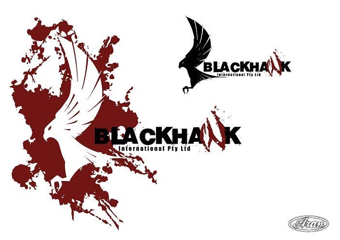Bài tham dự cuộc thi #166 cho                                                 Logo Design for Blackhawk International Pty Ltd
                                            