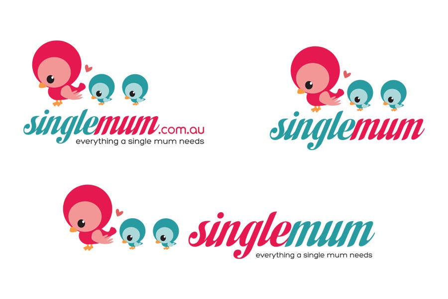 Příspěvek č. 218 do soutěže                                                 Logo Design for SingleMum.com.au
                                            