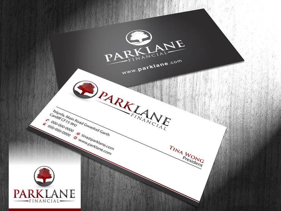 Contest Entry #31 for                                                 Business Card Design for Park Lane Financial
                                            