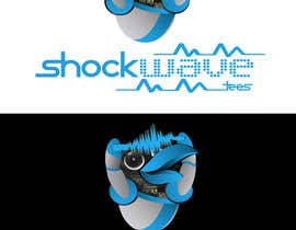 nº 140 pour Logo Design for T-Shirt Company.  ShockWave Tees par xcerlow 
