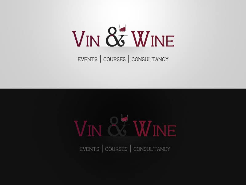 Inscrição nº 576 do Concurso para                                                 Logo Design for Vin & Wine - events, courses & consultancy
                                            