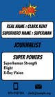 Kilpailutyön #16 pienoiskuva kilpailussa                                                     Design some Business Cards for Superheroes
                                                