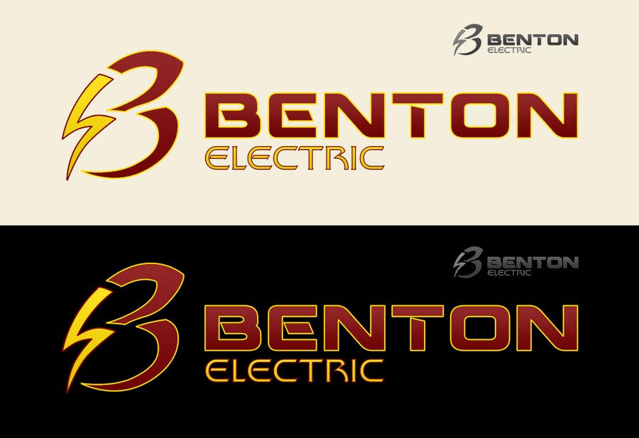Kandidatura #4për                                                 Logo Design for Benton Electric
                                            