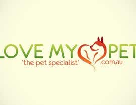 #47 Logo Design for Love My Pet részére johansjohnson által