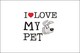 Miniaturka zgłoszenia konkursowego o numerze #161 do konkursu pt. "                                                    Logo Design for Love My Pet
                                                "