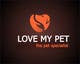 Contest Entry #125 thumbnail for                                                     Logo Design for Love My Pet
                                                