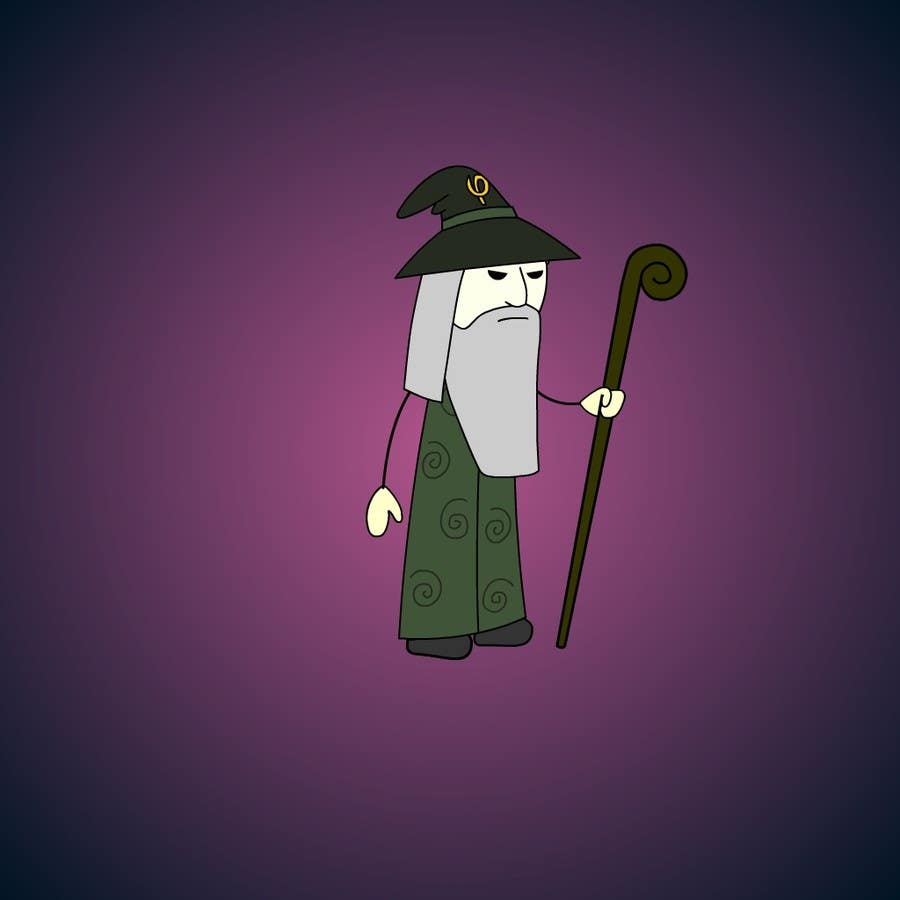 Proposition n°11 du concours                                                 Design a character: Math Wizard
                                            