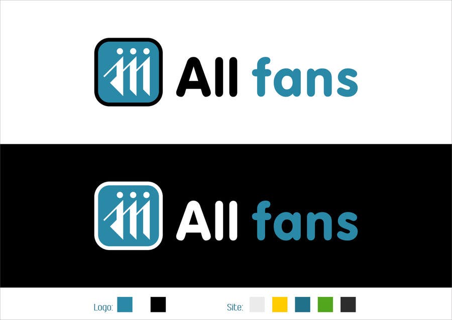 Inscrição nº 42 do Concurso para                                                 Design a Logo for "All Fans"
                                            