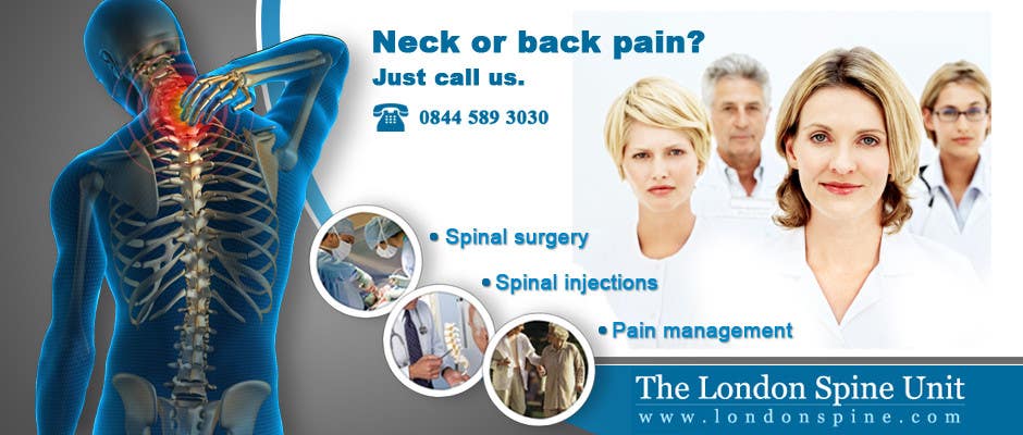 Contest Entry #128 for                                                 Banner Ad Design for London Spine Unit
                                            