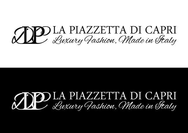 Kilpailutyö #16 kilpailussa                                                 LA PIAZZETTA DI CAPRI Luxury Fashion, Made in Italy watermark
                                            