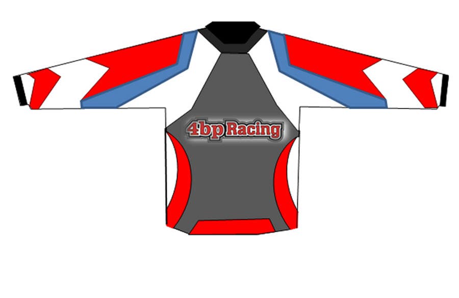 Penyertaan Peraduan #16 untuk                                                 Long sleeve racing T-shirt Design for 4bpracing.com.au
                                            