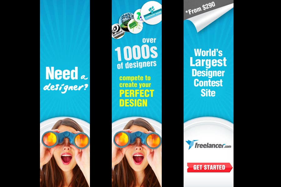 Zgłoszenie konkursowe o numerze #188 do konkursu o nazwie                                                 Banner Ad Design for Freelancer.com
                                            