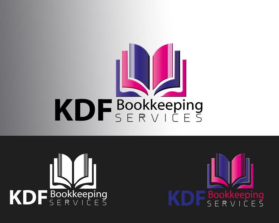 Kilpailutyö #81 kilpailussa                                                 Logo Design for KDF Bookkeeping Services
                                            