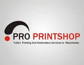 aycomputer tarafından Design a Logo for www.proprintshop.co.uk, garment printing and embroidery business in Manchester, UK için no 38