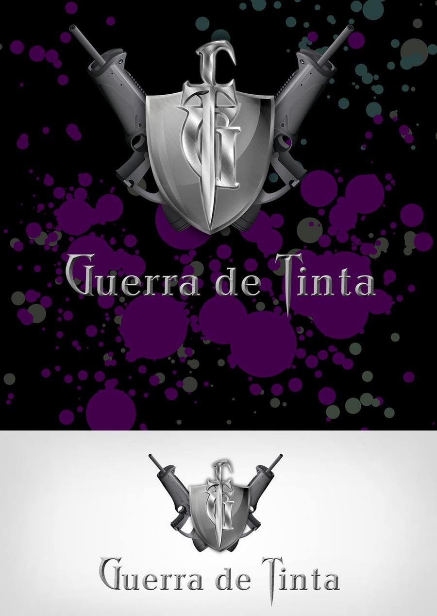 Penyertaan Peraduan #223 untuk                                                 Logo Design for Guerra de Tinta
                                            