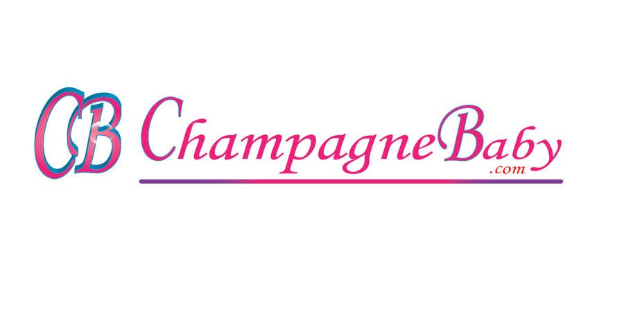 Natečajni vnos #30 za                                                 Logo Design for www.ChampagneBaby.com
                                            