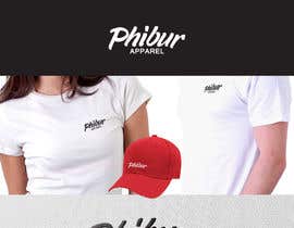 Nro 203 kilpailuun Design a Logo for Phibur Apparel käyttäjältä darefremov
