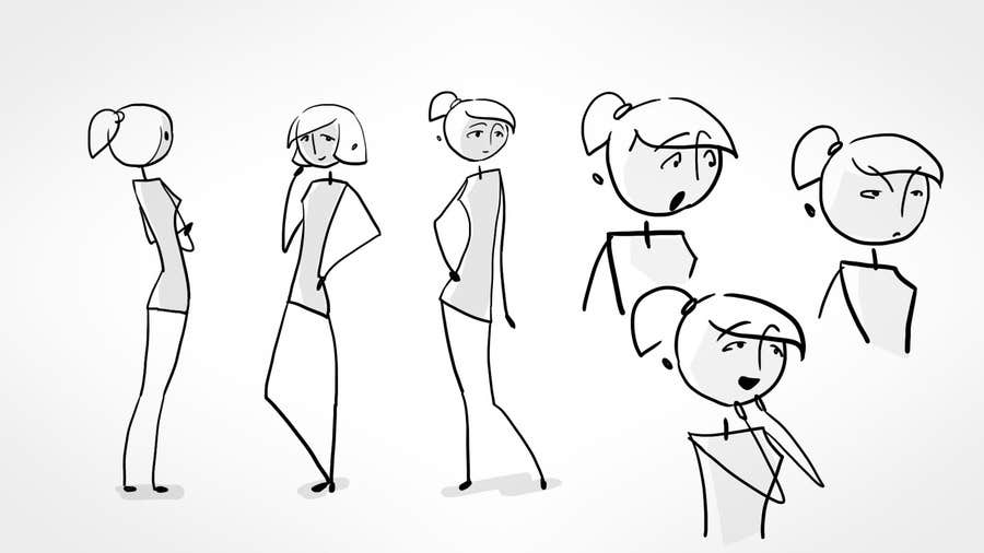 Entry #7 by BuketGvozdey for Character design and animation for simple  short explainer videos | Freelancer