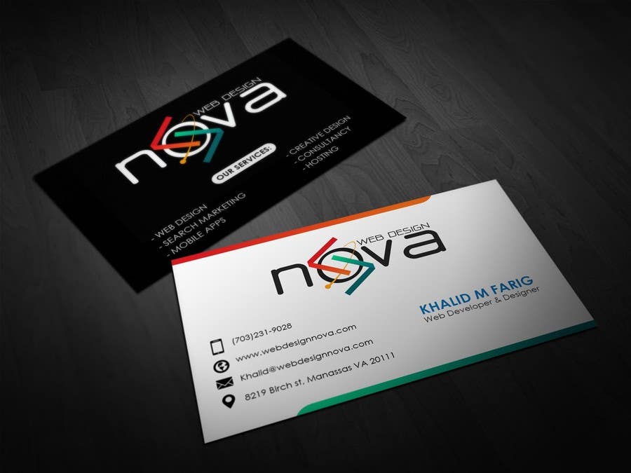 Proposition n°9 du concours                                                 Design some Business Cards for my web designing service
                                            
