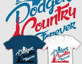 nº 4 pour Design a T-Shirt for LA Dodgers par andiwibowo 