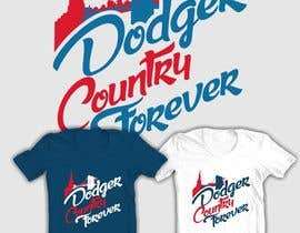 nº 5 pour Design a T-Shirt for LA Dodgers par andiwibowo 