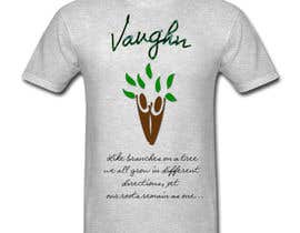 #4 untuk Design a T-Shirt for last name &quot;vaughn&quot; oleh webdesignbliss