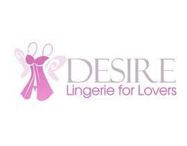 #316 dla Logo Design for Desire Lingerie for Lovers przez pinky