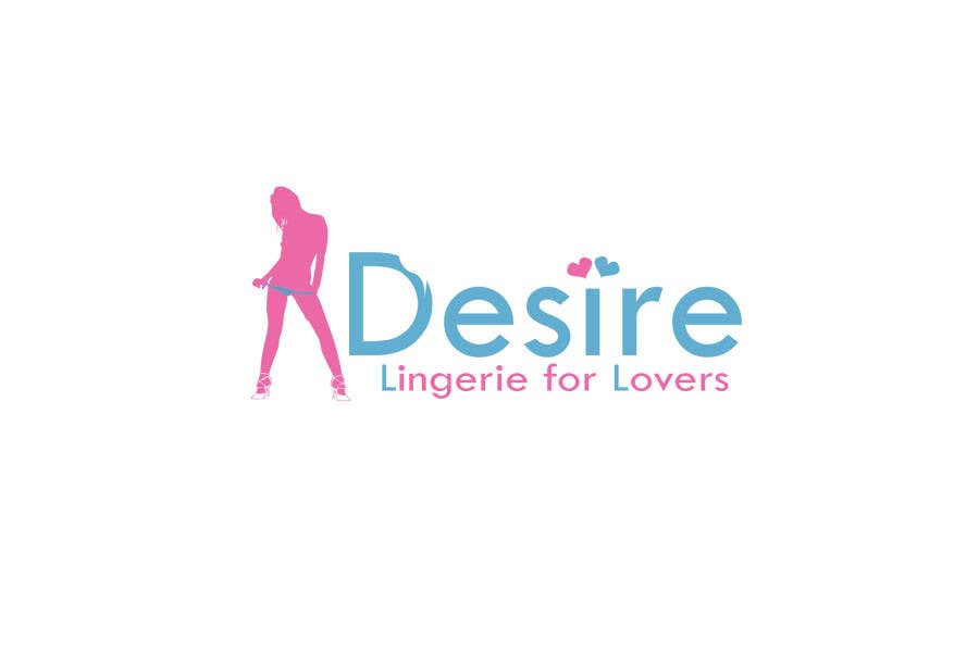 Penyertaan Peraduan #293 untuk                                                 Logo Design for Desire Lingerie for Lovers
                                            