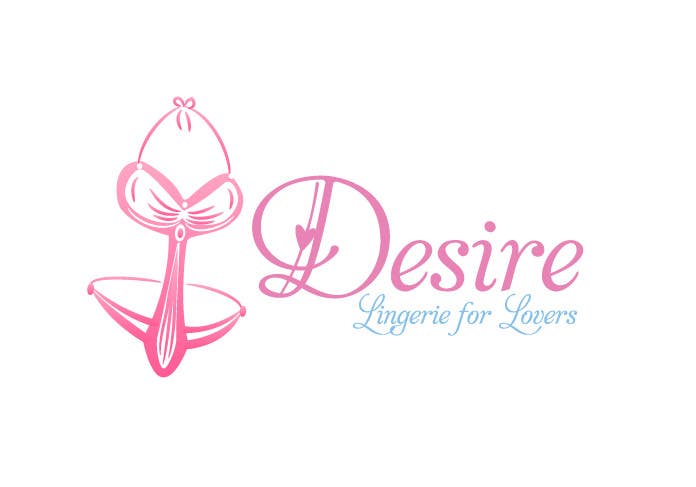 ผลงานการประกวด #339 สำหรับ                                                 Logo Design for Desire Lingerie for Lovers
                                            