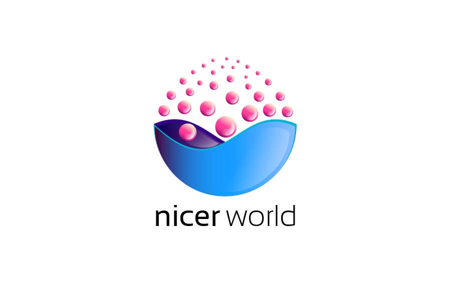 #224. pályamű a(z)                                                  Logo Design for Nicer World web site/ mobile app
                                             versenyre