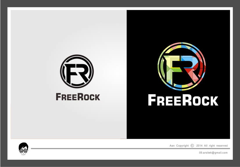 
                                                                                                                        Konkurrenceindlæg #                                            10
                                         for                                             Design a Logo for FreeRock web hosting and domain seller
                                        