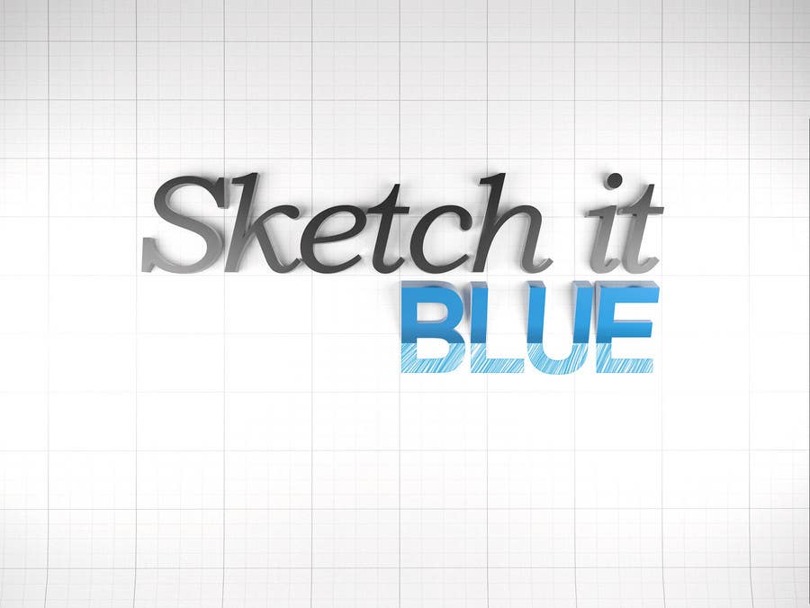 Contest Entry #591 for                                                 Logo Design for Sketch It Blue
                                            