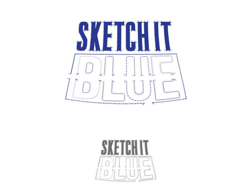Proposition n°660 du concours                                                 Logo Design for Sketch It Blue
                                            