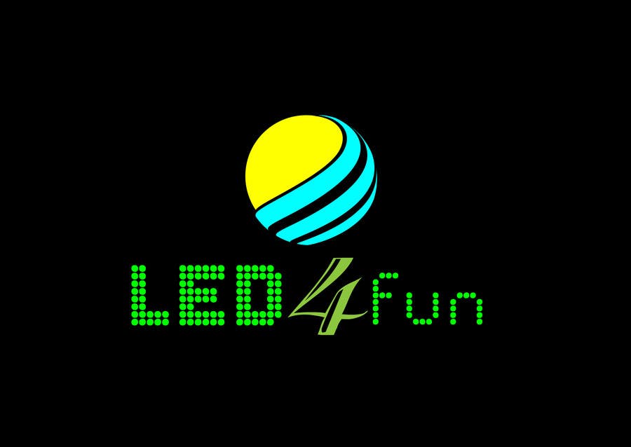 Kilpailutyö #19 kilpailussa                                                 Logo Design For LED4Fun Lighting -- 2
                                            