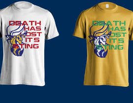 IncomingLinerz tarafından T-shirt Design &quot;Death has lost it&#039;s Sting&quot; için no 47